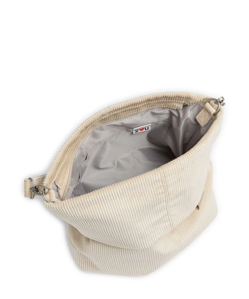 Zwei Mademoiselle.M M12 Bolso de hobo cord/creme