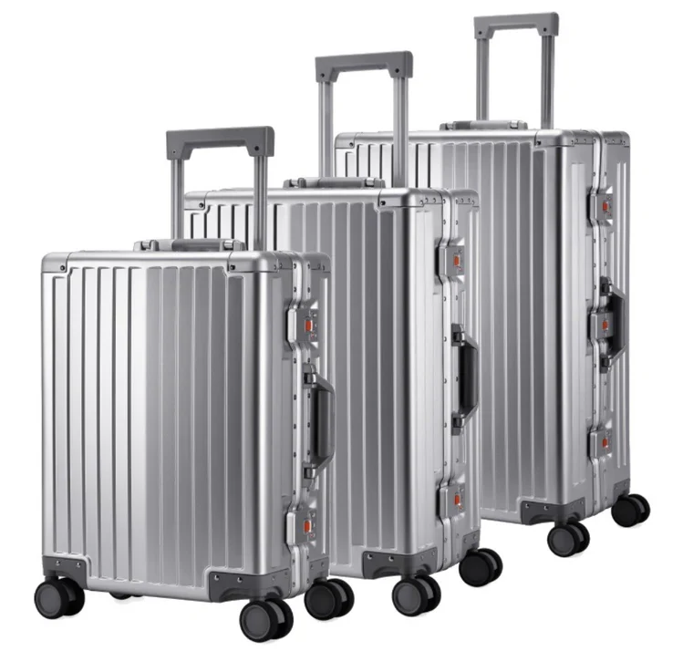 Set de maletas 100% aluminio New York