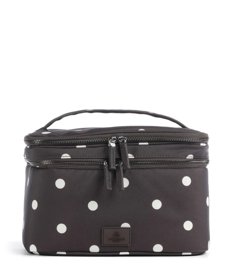 Markberg Treasure Neceser polka dot/brown