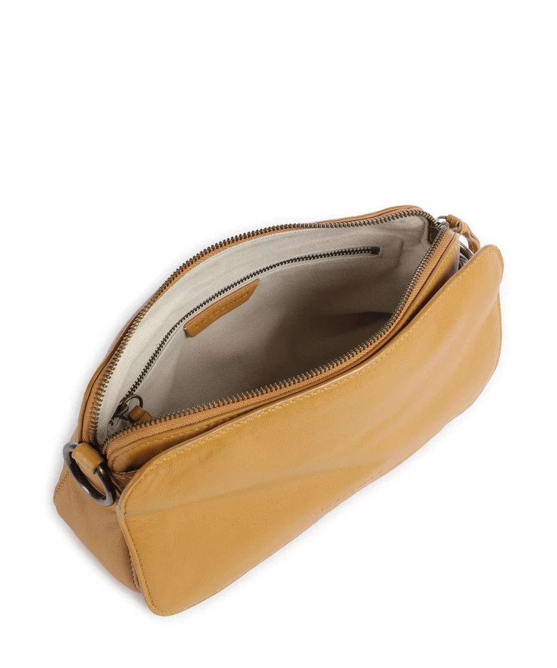 Liebeskind Clarice Sheep Natural Bandolera honey suede