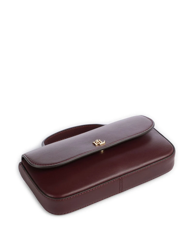 Lauren Ralph Lauren Marcy Large Bandolera dark garnet