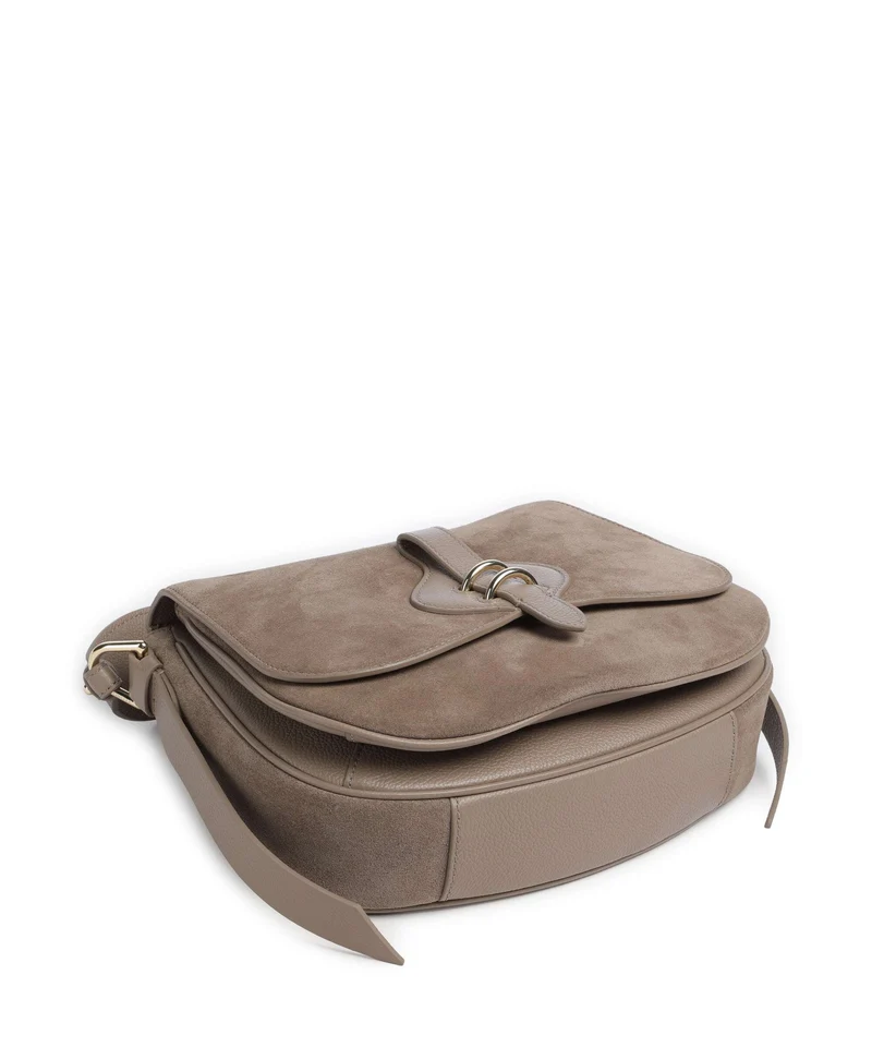 Coccinelle Mavery Suede Bolso de mano warm taupe