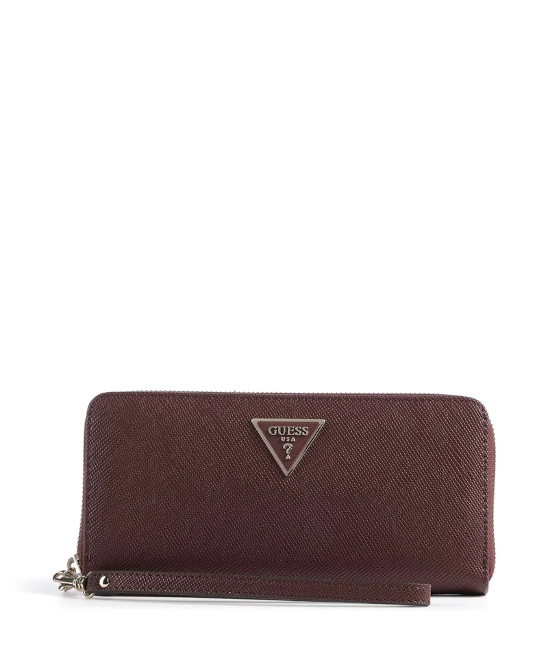 Guess Laurel II Large Monedero burgundy