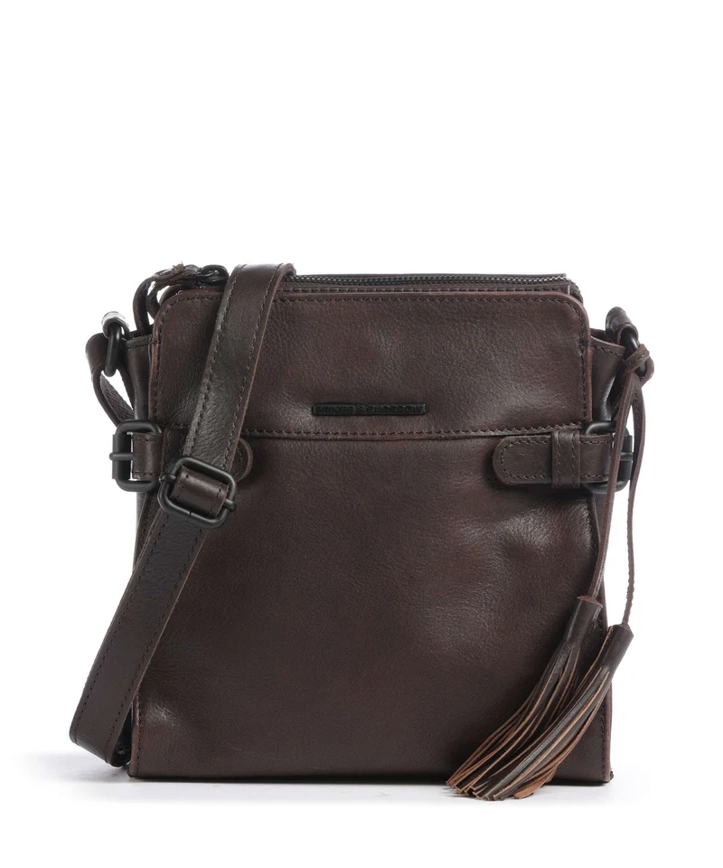 Spikes & Sparrow Hudson Jolinda Bandolera dark brown