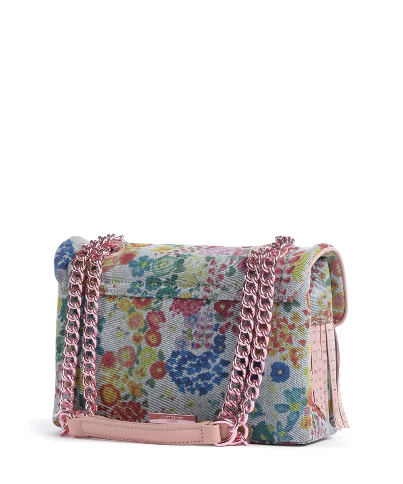 Kurt Geiger Kensington Fringe Bolso de hombro blue