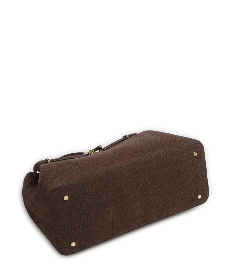 Lauren Ralph Lauren Blaike Large Bolso de mano chestnut brown
