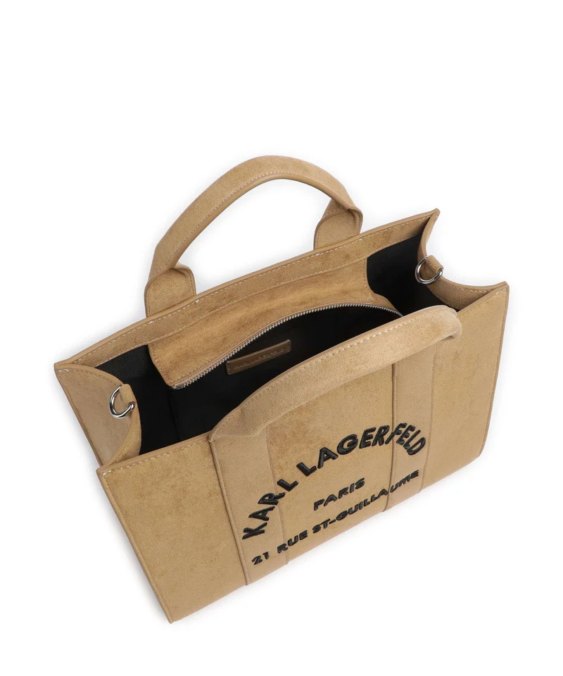 Karl Lagerfeld K/Rue St Guillaume Medium Bolso de mano dijon