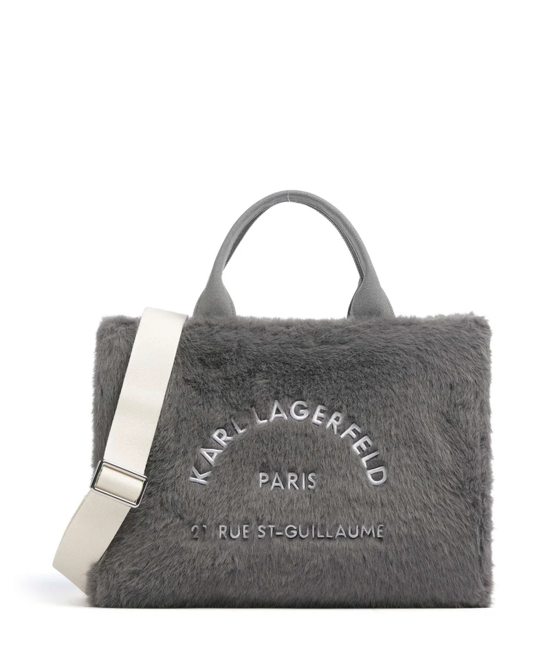 Karl Lagerfeld K/Rue St Guillaume Bolso de mano ash grey