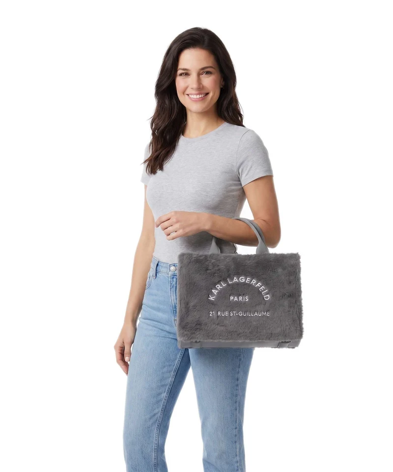 Karl Lagerfeld K/Rue St Guillaume Bolso de mano ash grey