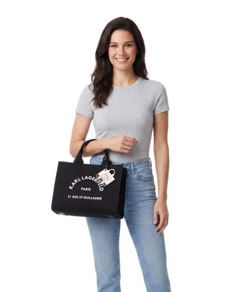Karl Lagerfeld K/Rue St Guillaume Medium Bolso de mano black