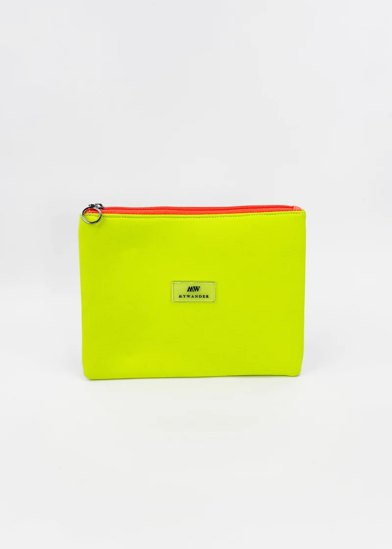 Funda iPad Neopreno Amarillo Fluor