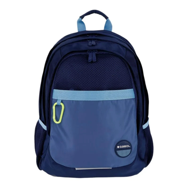 Mochila Escolar Gabol Whisper Azul Marino 15,6"