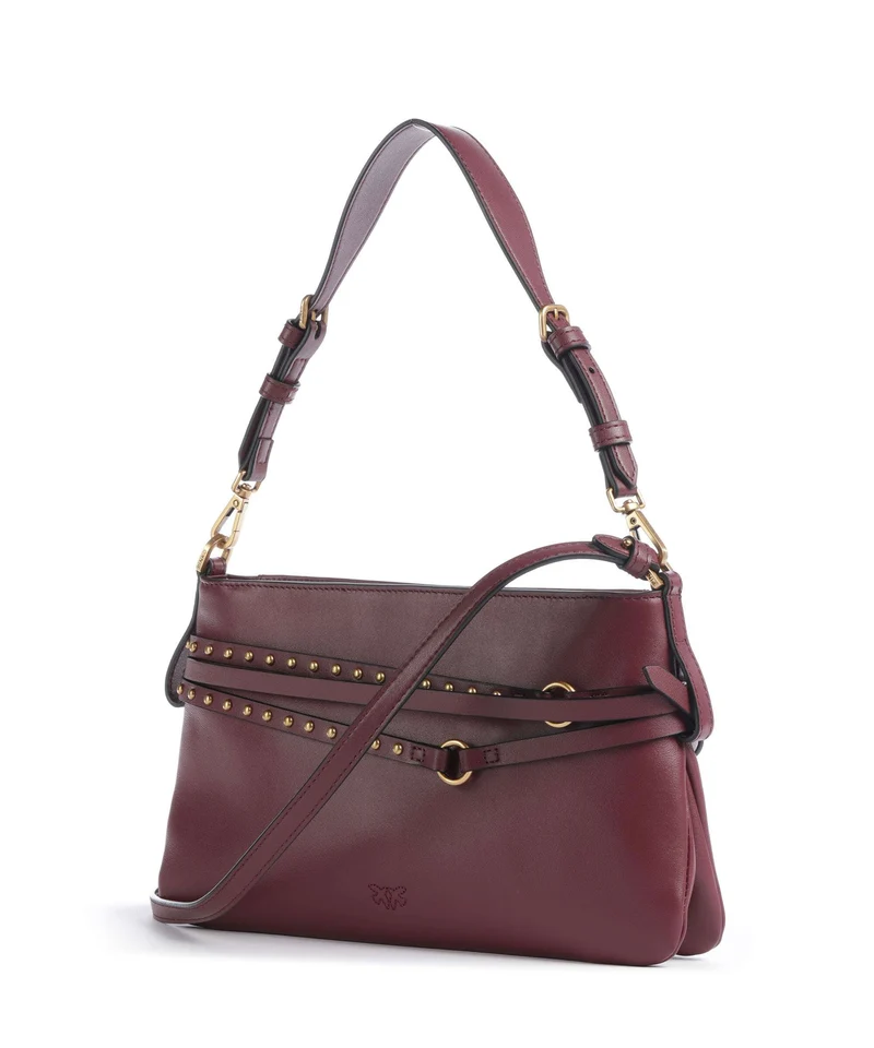 Pinko Belt Mini Bolso de hombro ribes intenso/antique gold