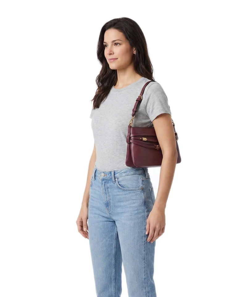 Pinko Belt Mini Bolso de hombro ribes intenso/antique gold