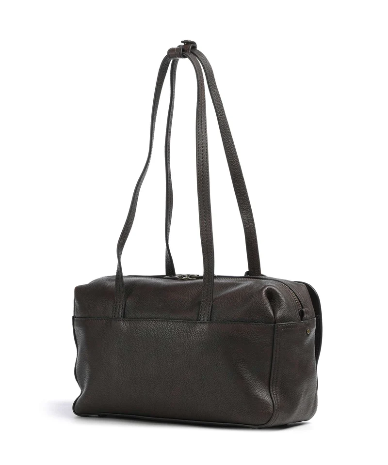 Liebeskind Clarice II Vintage Pebble M Bolso de hombro deep soil