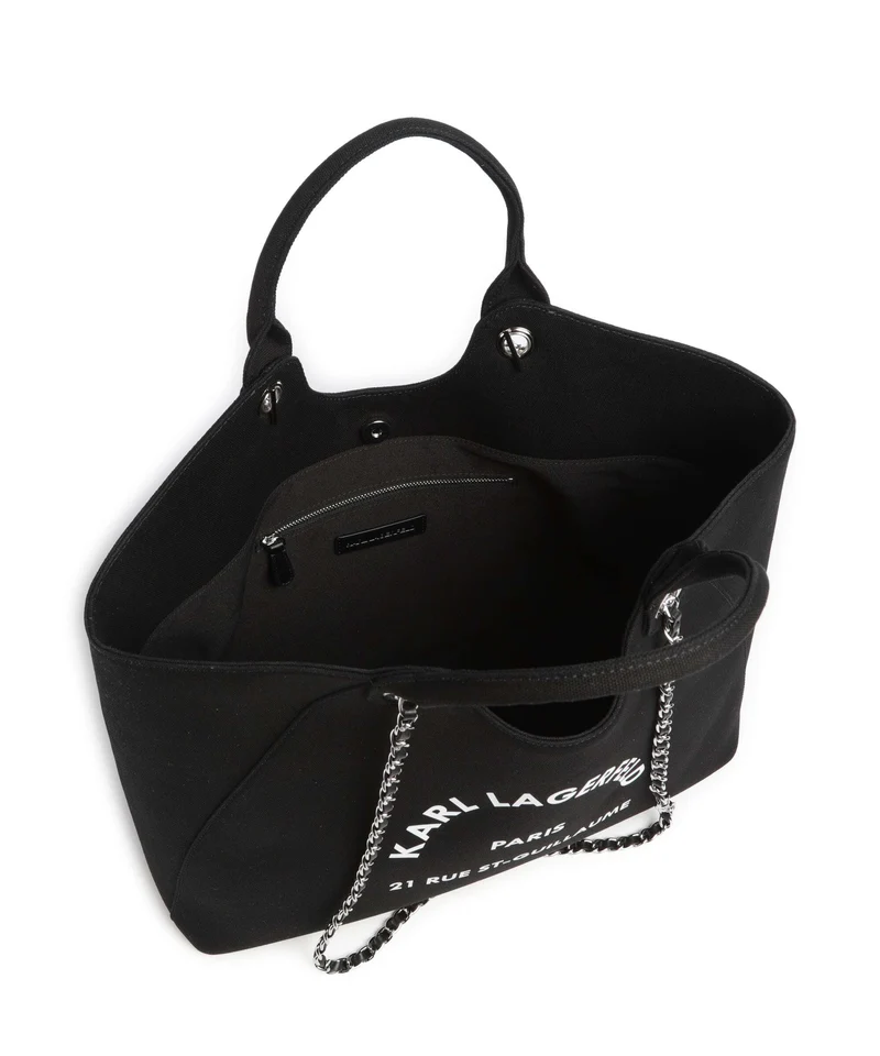 Karl Lagerfeld K/Rue St Guillaume Bolsa shopping black