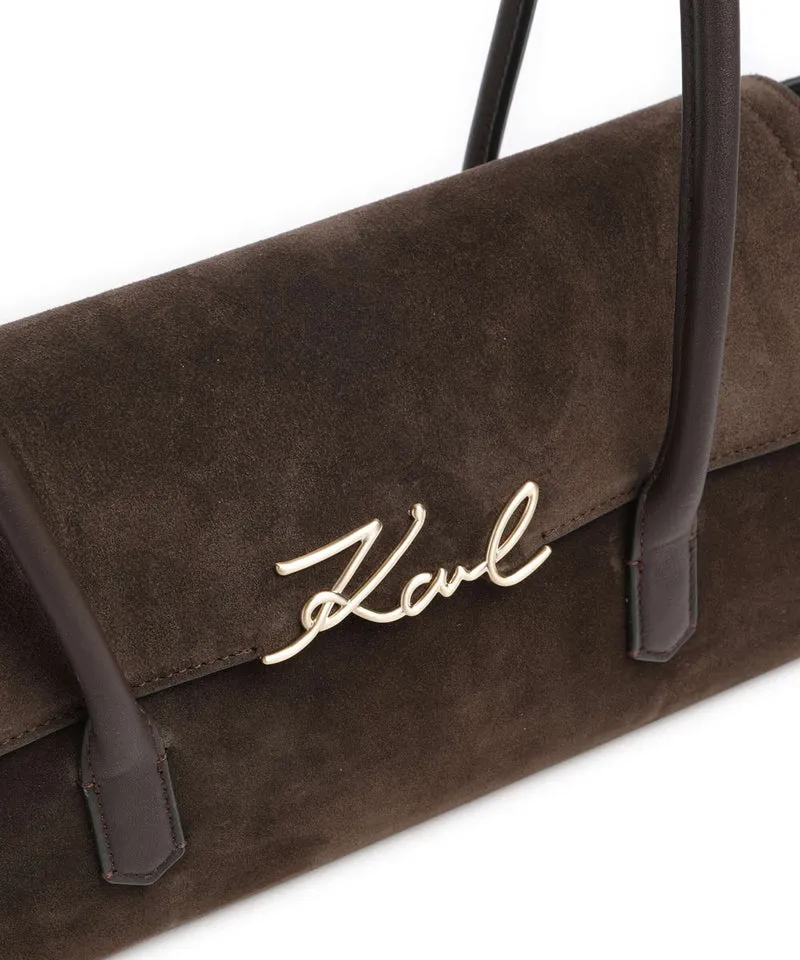 Karl Lagerfeld K/Signature Bolso de hombro tobacco
