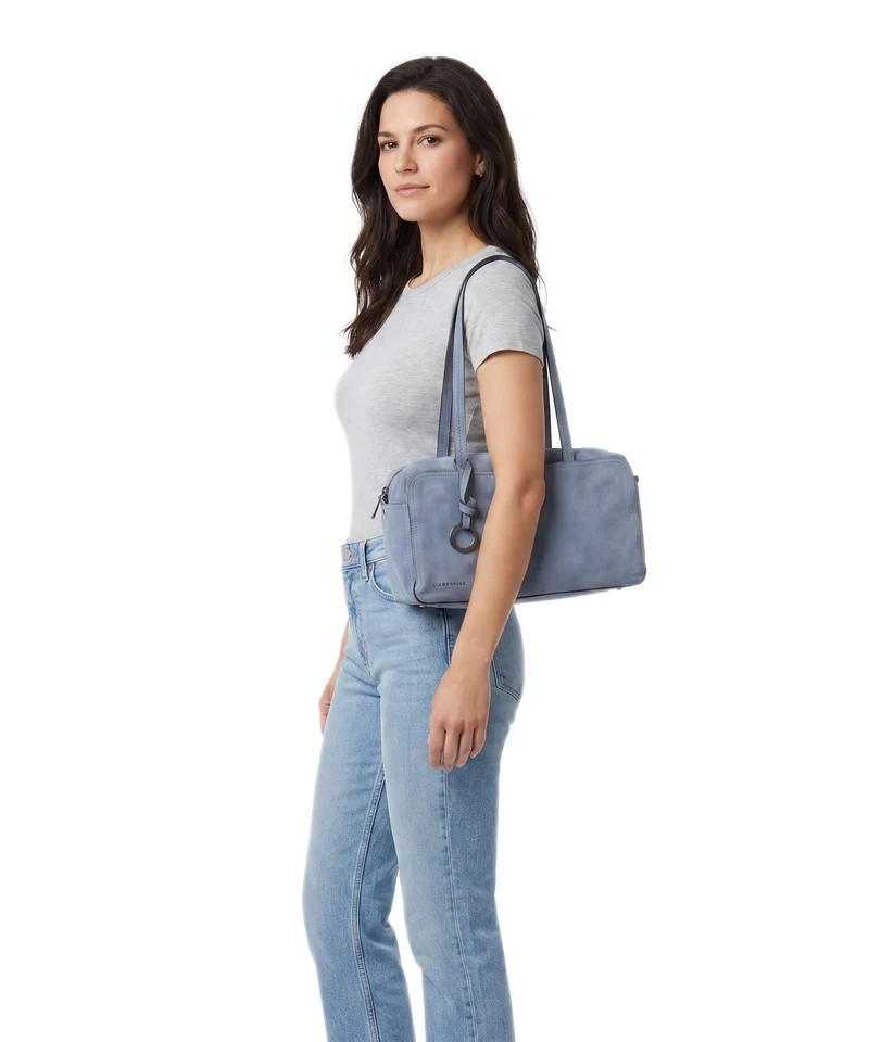Liebeskind Clarice II Hydro Suede M Bolso de hombro flower blue
