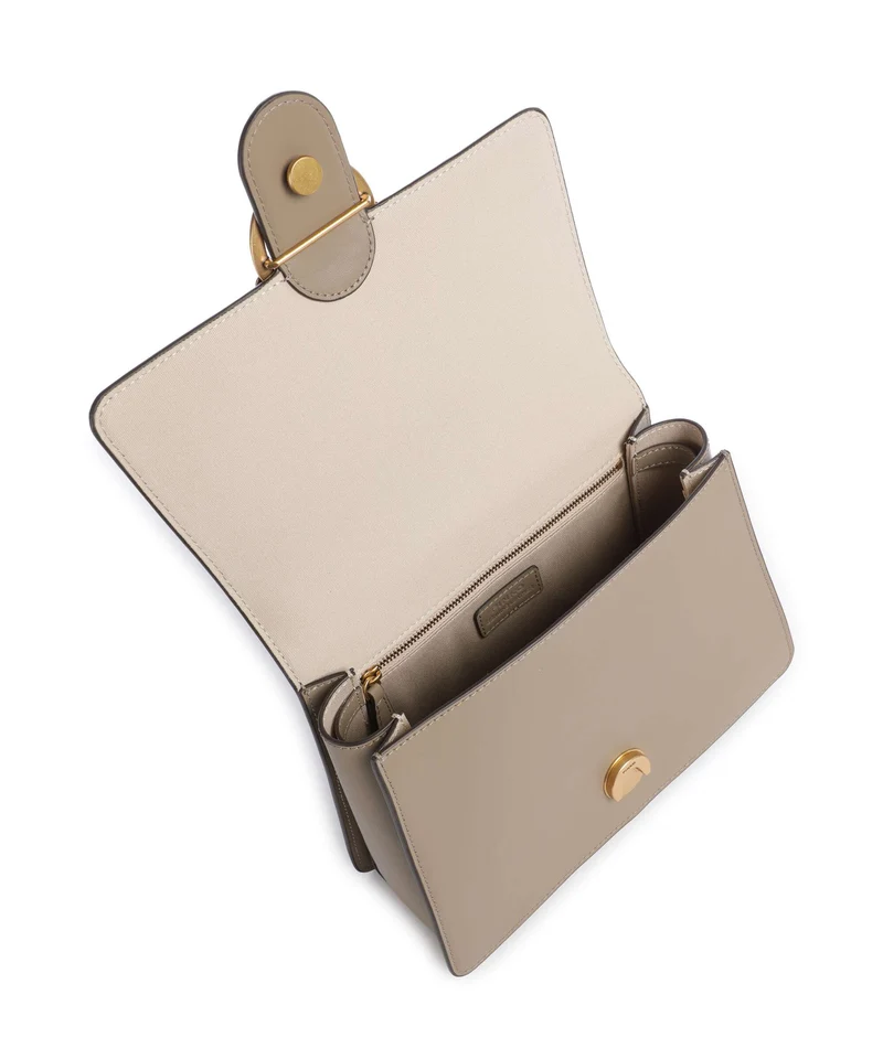 Pinko Love One Classic Bolso de mano grigio talpa/antique gold