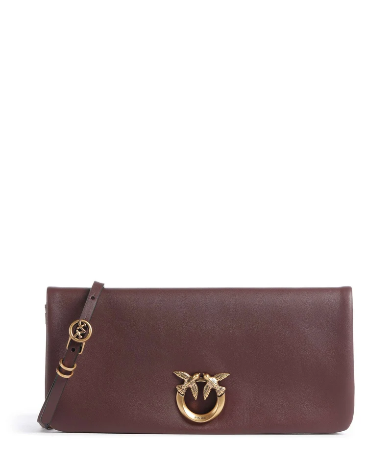 Pinko Click Soft Classic Bandolera castano intenso/antique gold