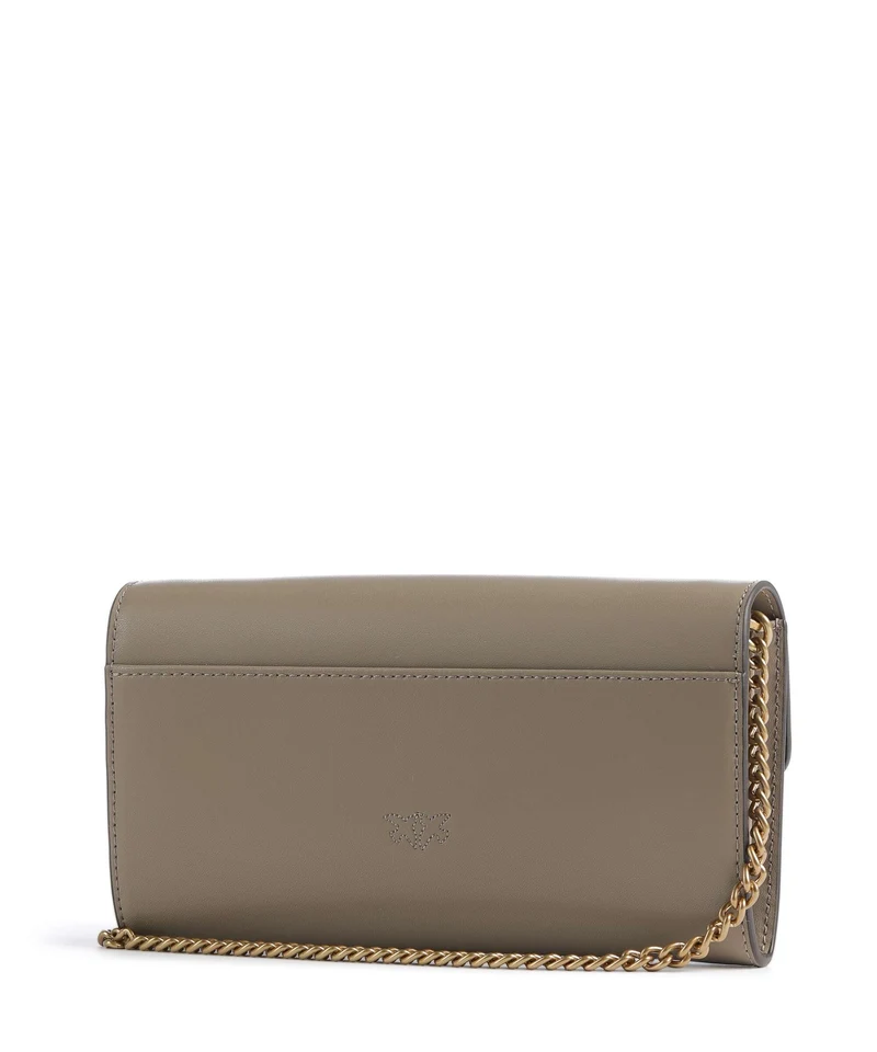 Pinko Love One Monedero grigio talpa/antique gold