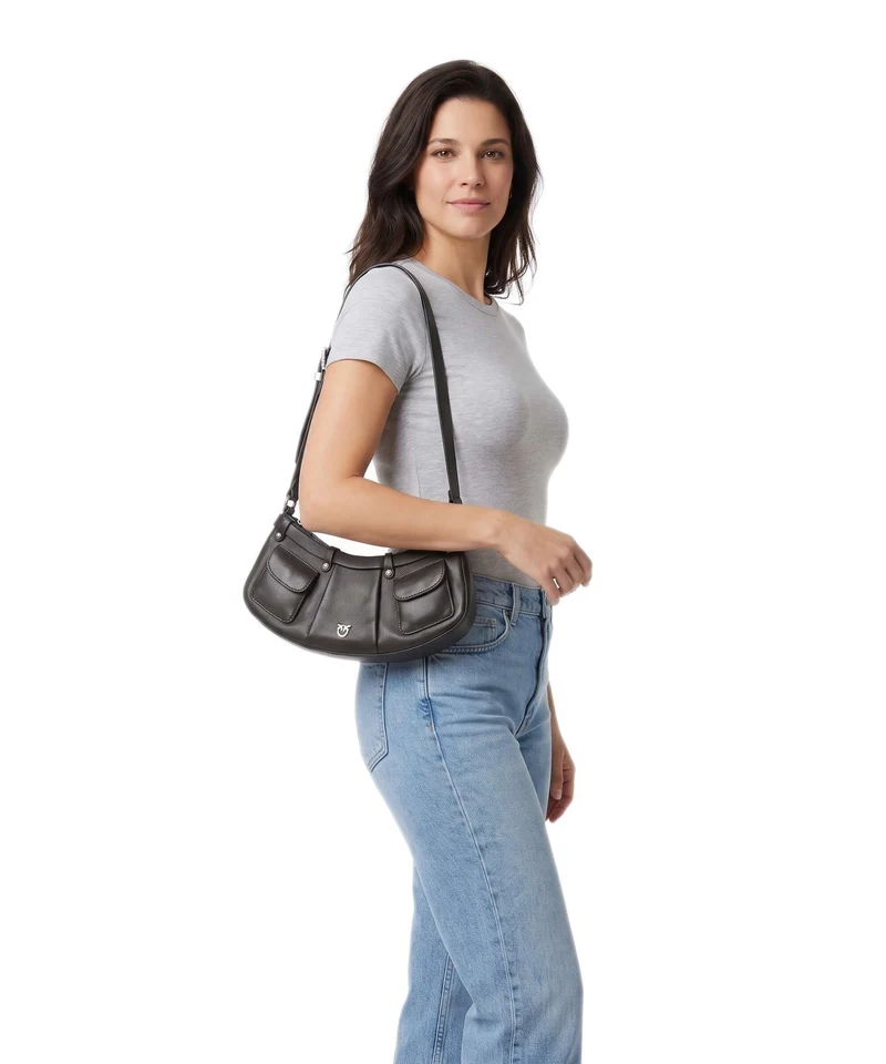 Pinko Pocket Mini Bolso de hombro marrone marasca/mix gold