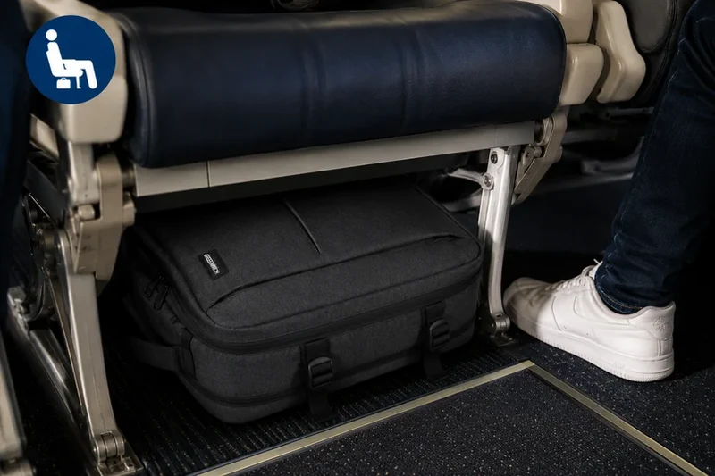 Mochila viaje HUGO compartimento portátil equipaje mano