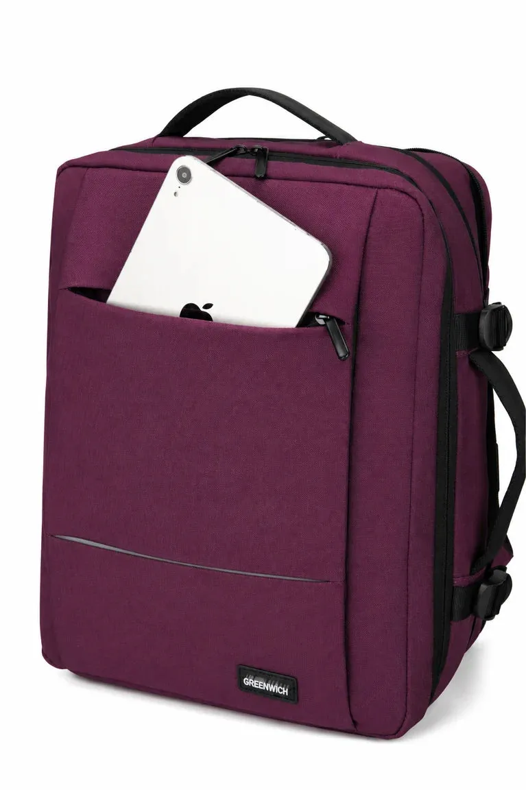 Mochila viaje HUGO compartimento portátil equipaje mano