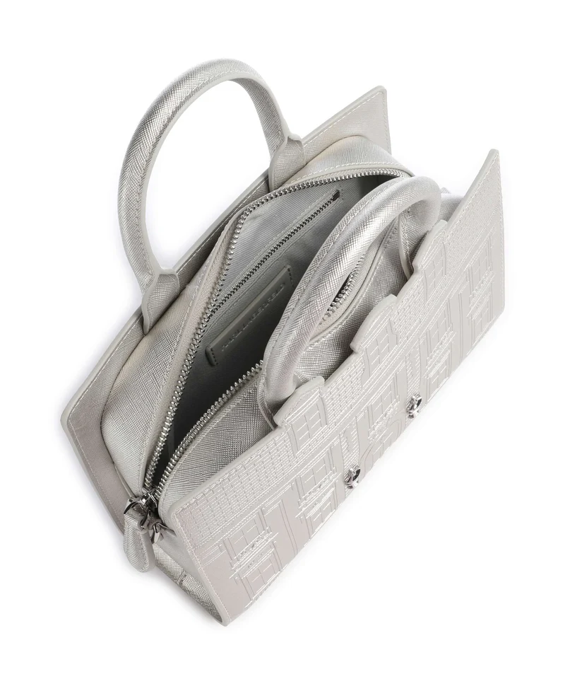 Karl Lagerfeld K/Rue St Guillaume Bolso de mano silver