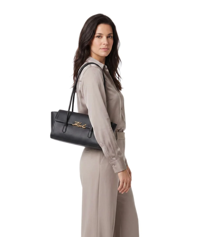 Karl Lagerfeld K/Signature Bolso de hombro black/gold
