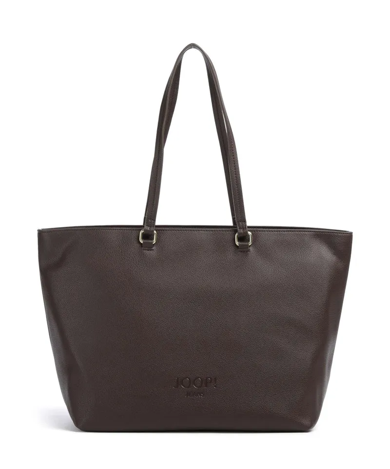JOOP! Jeans Cuore Lettera Lara Bolsa shopping darkbrown