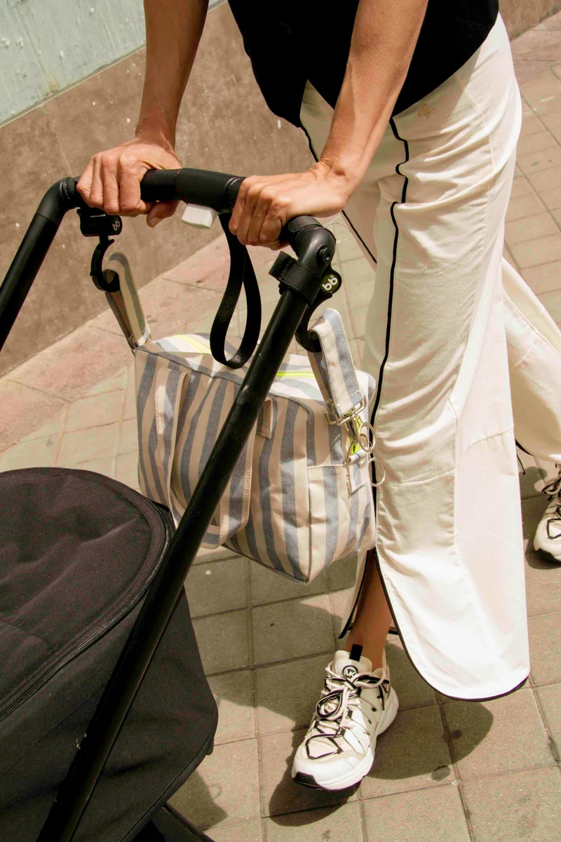 Navy Stripes Cool Mama | Bolso De Carro