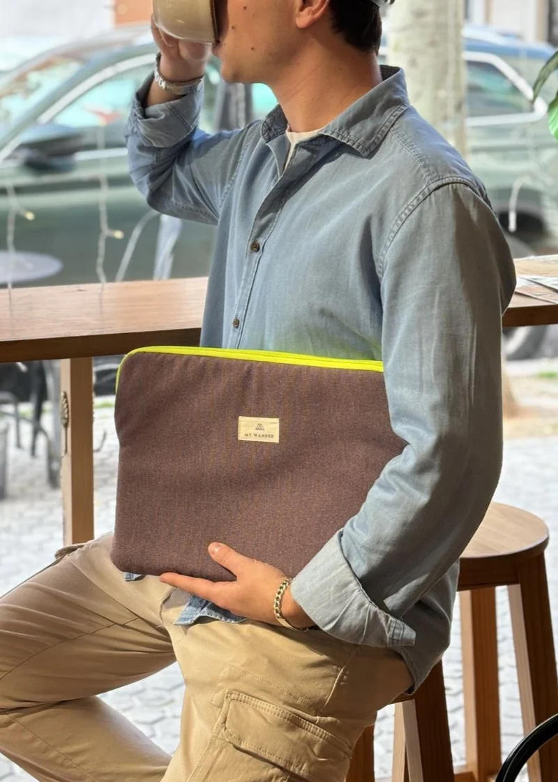 Funda Portátil Burdeos