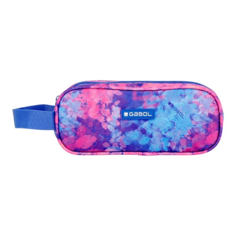 Estuche Triple Gabol SUNSET Fucsia | Tres Compartimentos para Llevarlo Todo