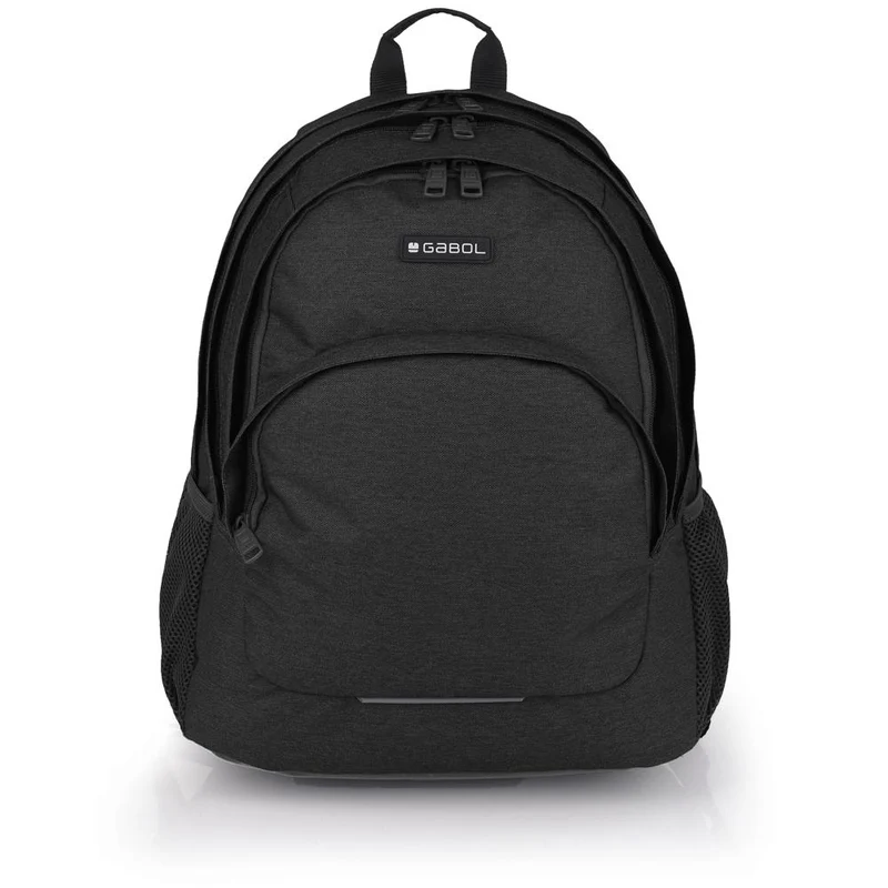 Mochila Gabol Wolf Negra 3 Compartimentos para Portátil 15,6"