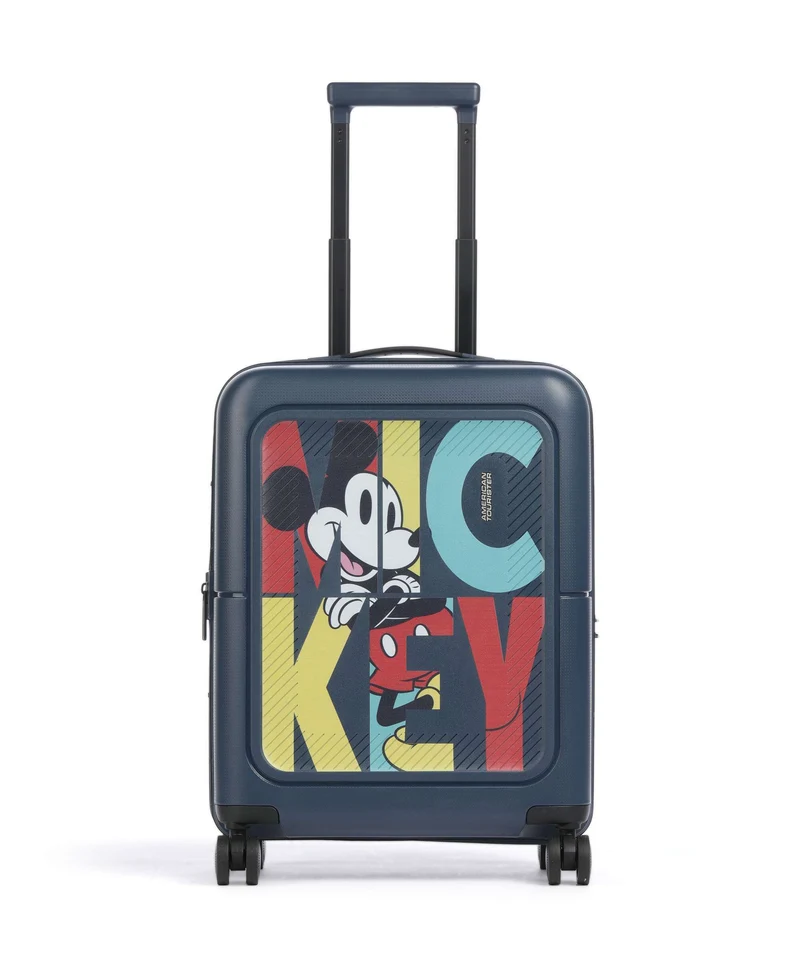 American Tourister Dashpop Disney Maleta con 4 ruedas mickey pop letters