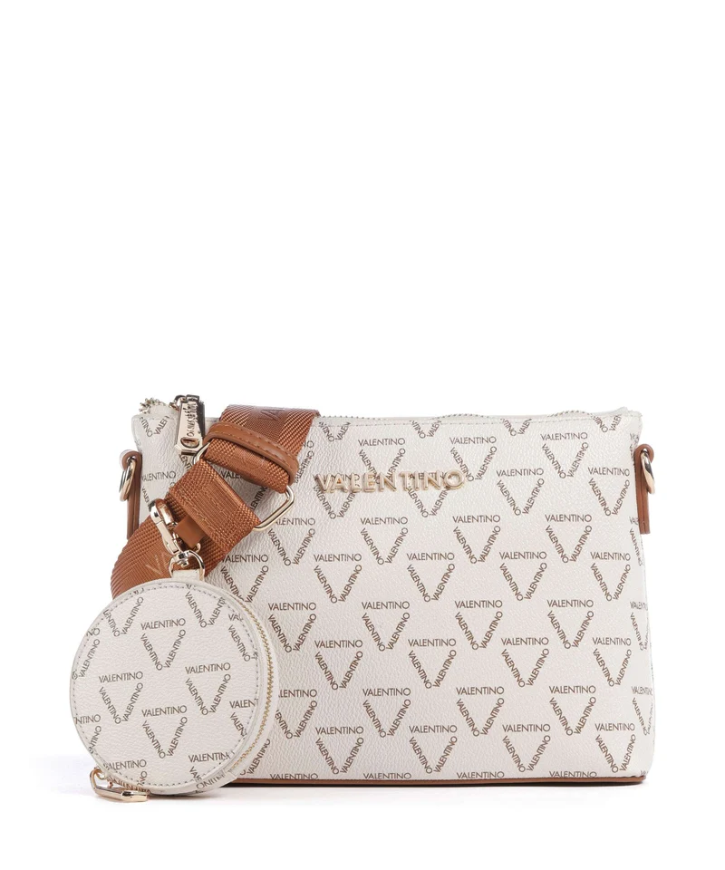 Valentino Bags Lady Re Bandolera bianco/cuoio