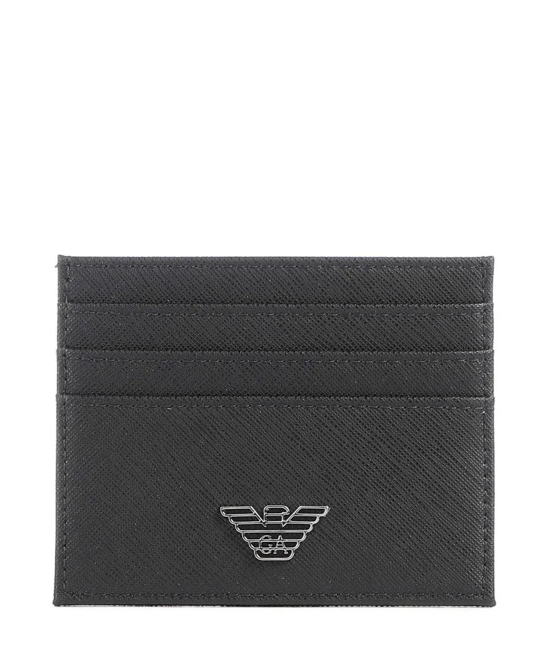 Emporio Armani Business Regenerated Tarjetero black