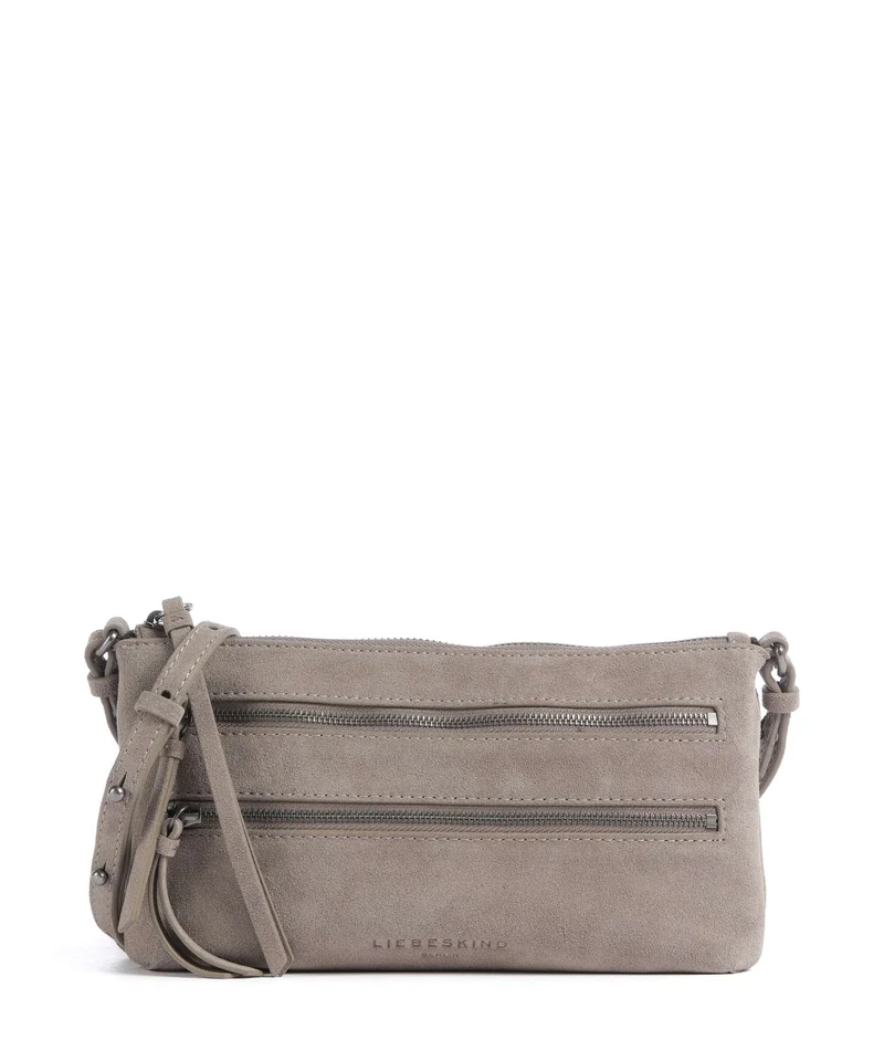 Liebeskind Zena Hydro Suede S Bandolera neutral grey
