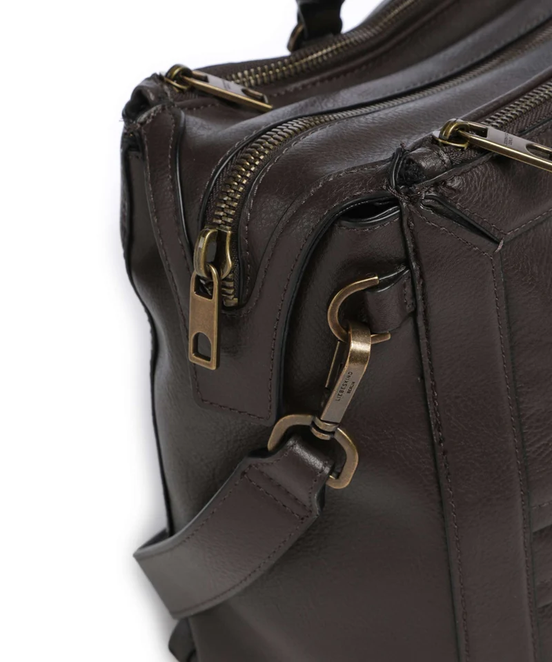 Liebeskind Delia Cow Naturale M Bolso de mano deep soil