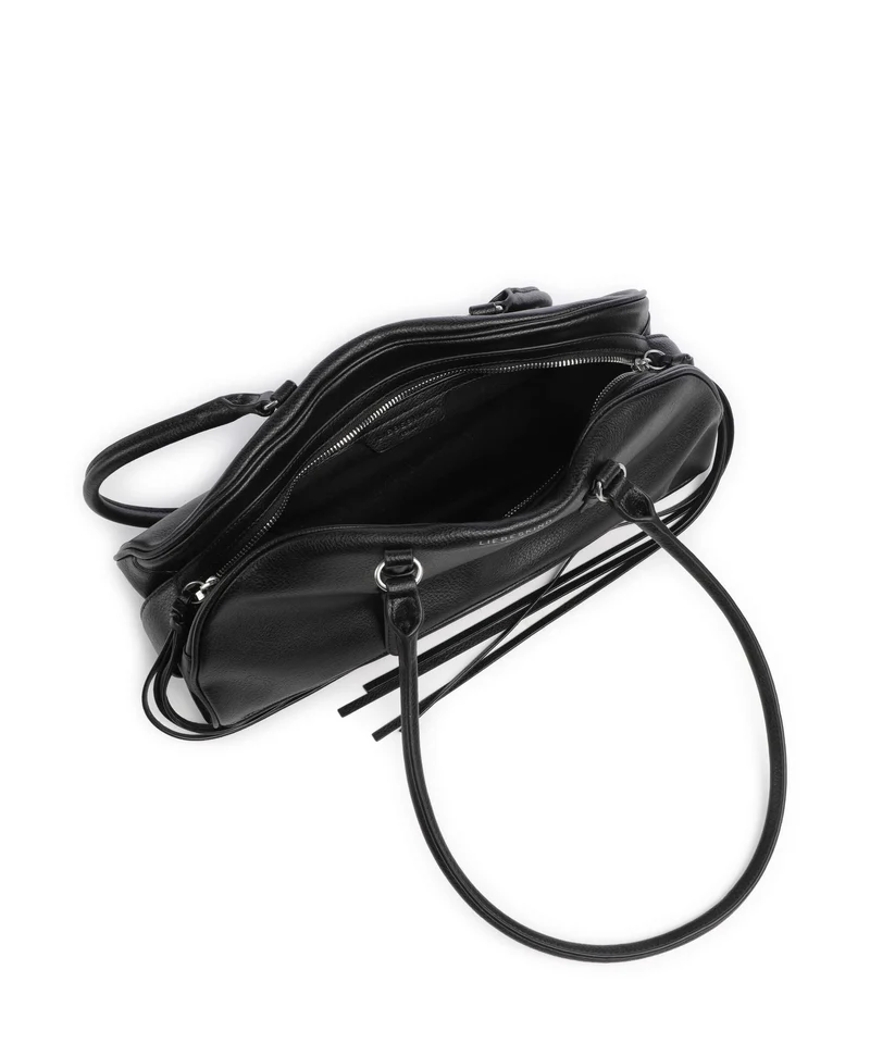 Liebeskind Capri Cow Naturale M Bolso de hombro black
