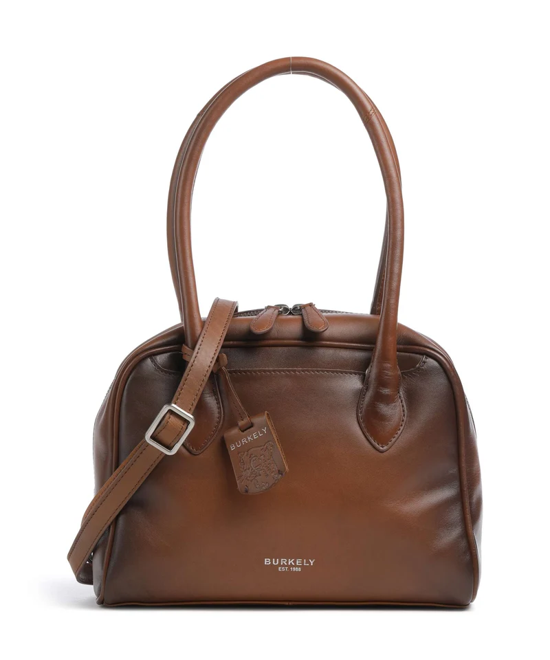 Burkely Ledger Bolso de hombro cognac