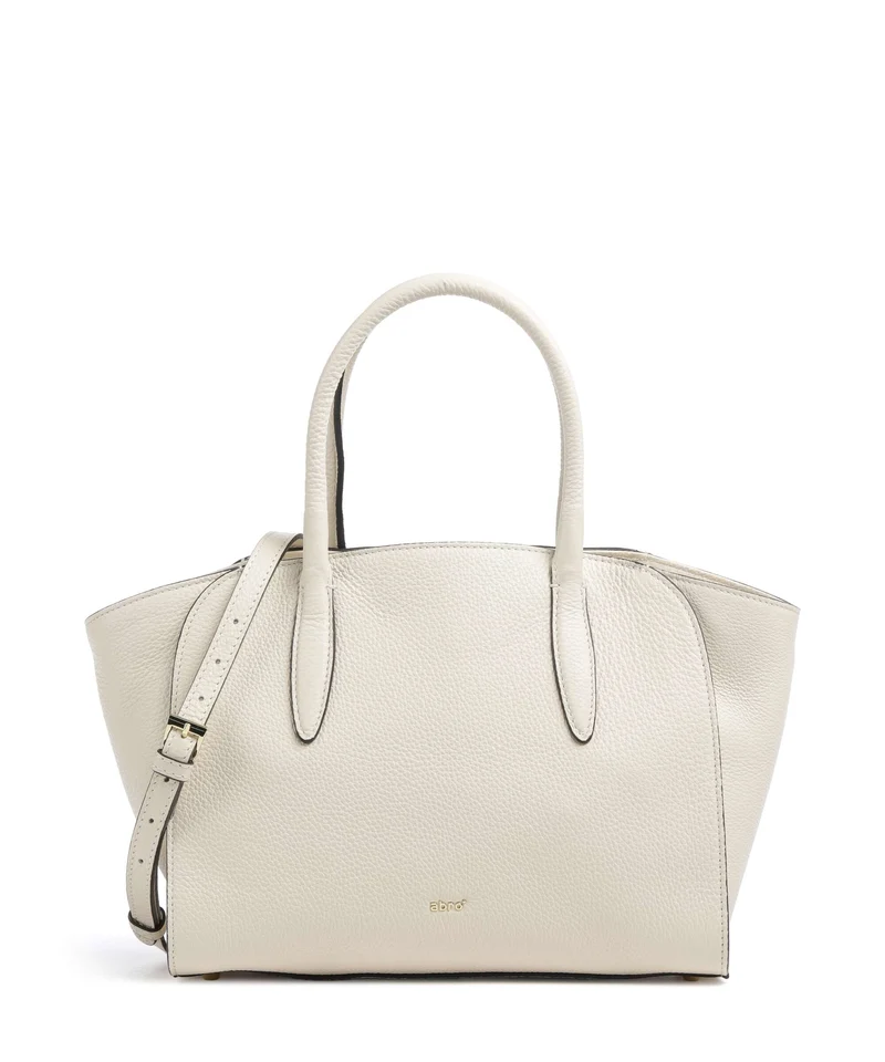 Abro Agave Blossom Small Bolso de mano beige