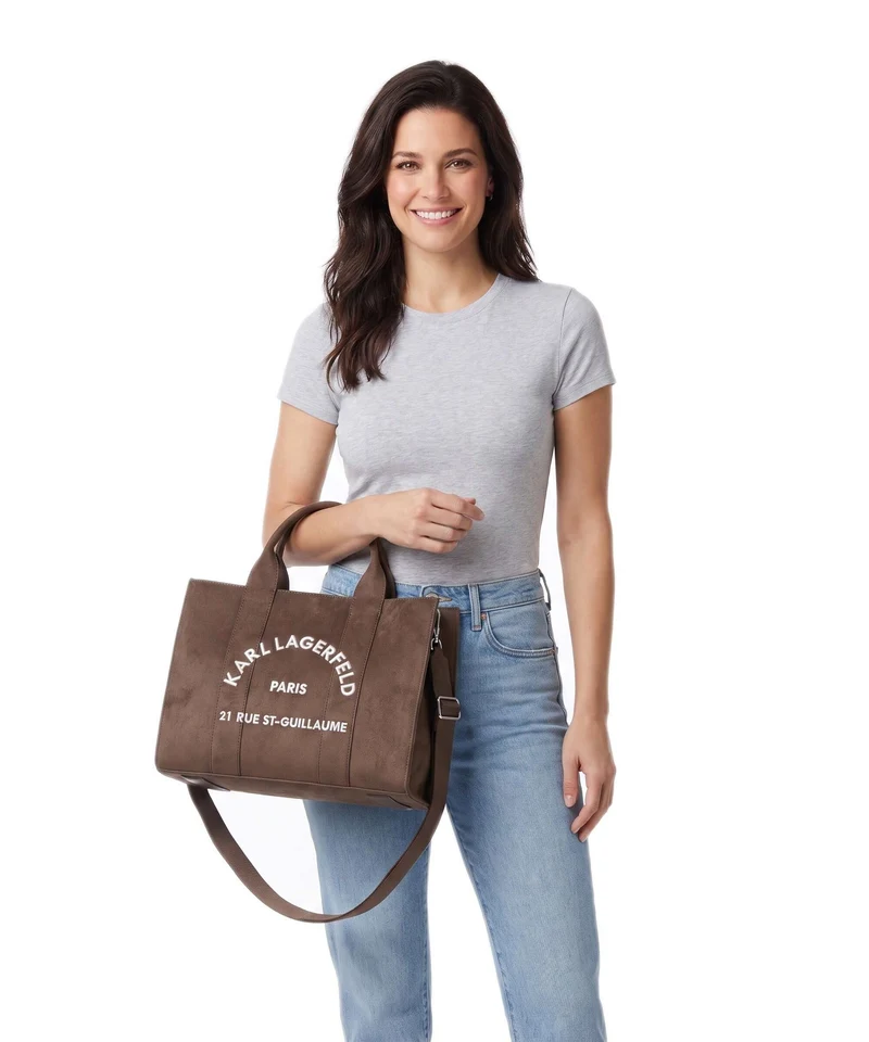 Karl Lagerfeld K/Rue St Guillaume Medium Bolso de mano tobacco