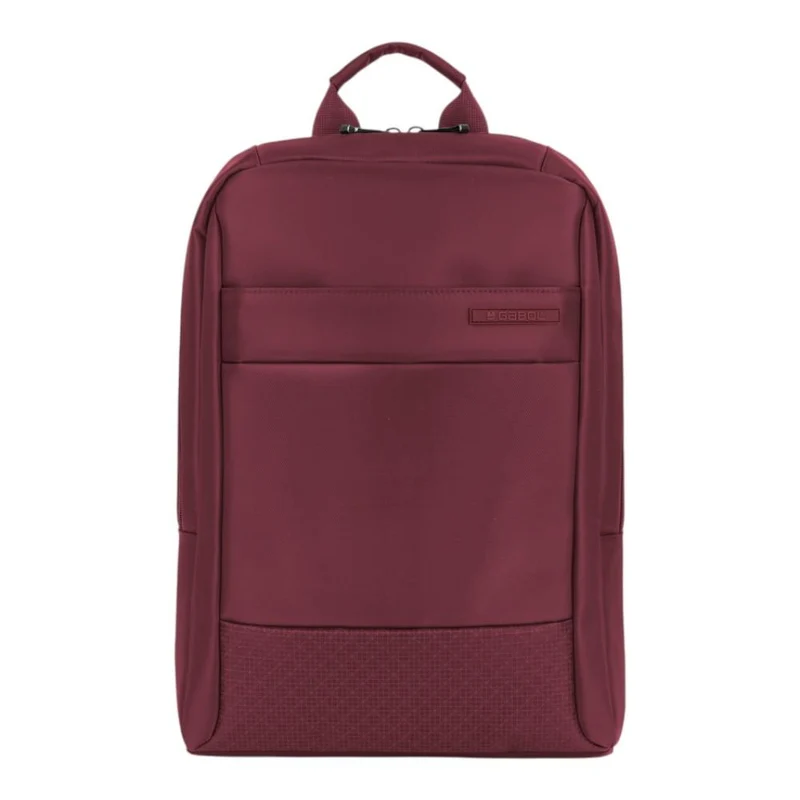 Mochila Portátil Mujer Gabol Tide Burdeos Impermeable para 15,6"