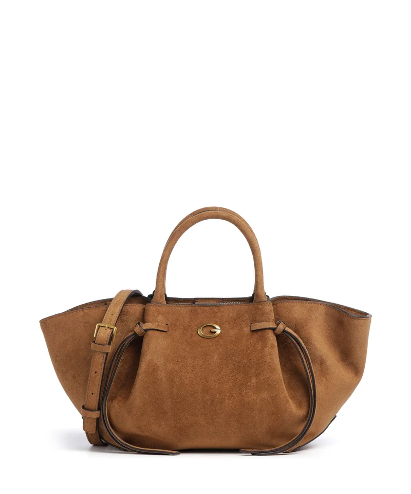 Guess Allegra Girlfriend Bolso de mano cognac