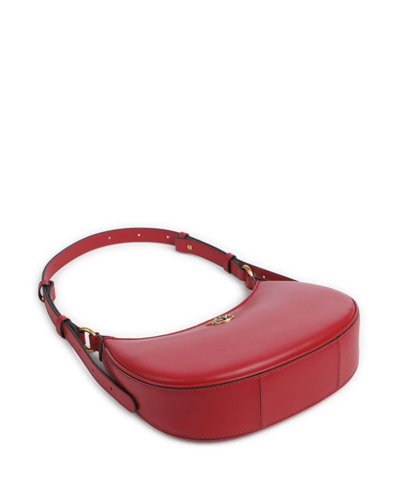 Pinko Half Moon Mini Bolso de hombro rosso rio/antique gold