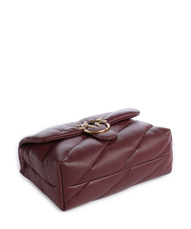 Pinko Love Puff Classic Bolso de hombro ribes intenso/antique gold