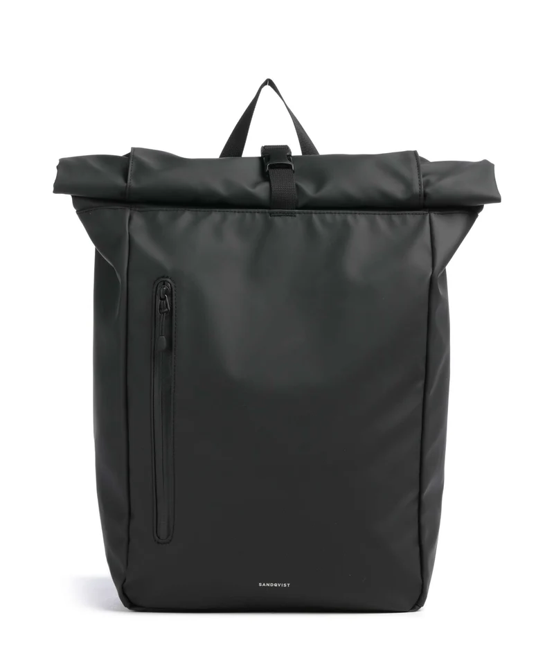 Sandqvist Stream Mochila roll-top black