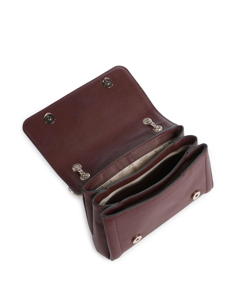 Guess Noelle II Bolso de hombro burgundy